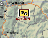 Oregon map
