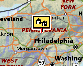Pennsylvania map