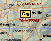 Tennessee map