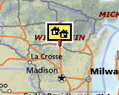 Wisconsin map